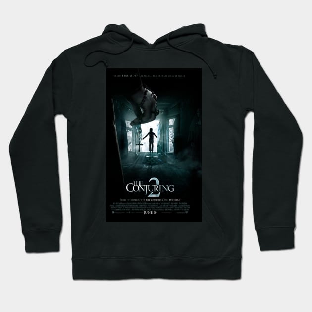 The Conjuring 2 Movie Poster Hoodie by petersarkozi82@gmail.com